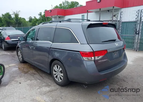 2016 Honda Odyssey Exl из США, поврежденный, VIN 5FNRL5H66GB104332